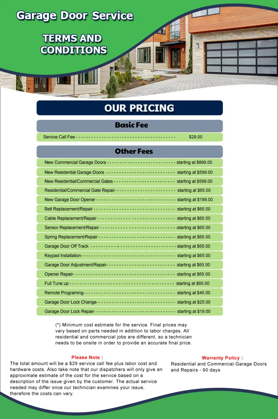 Orlando Neighborhood Garage Door Orlando, FL 407-900-0108